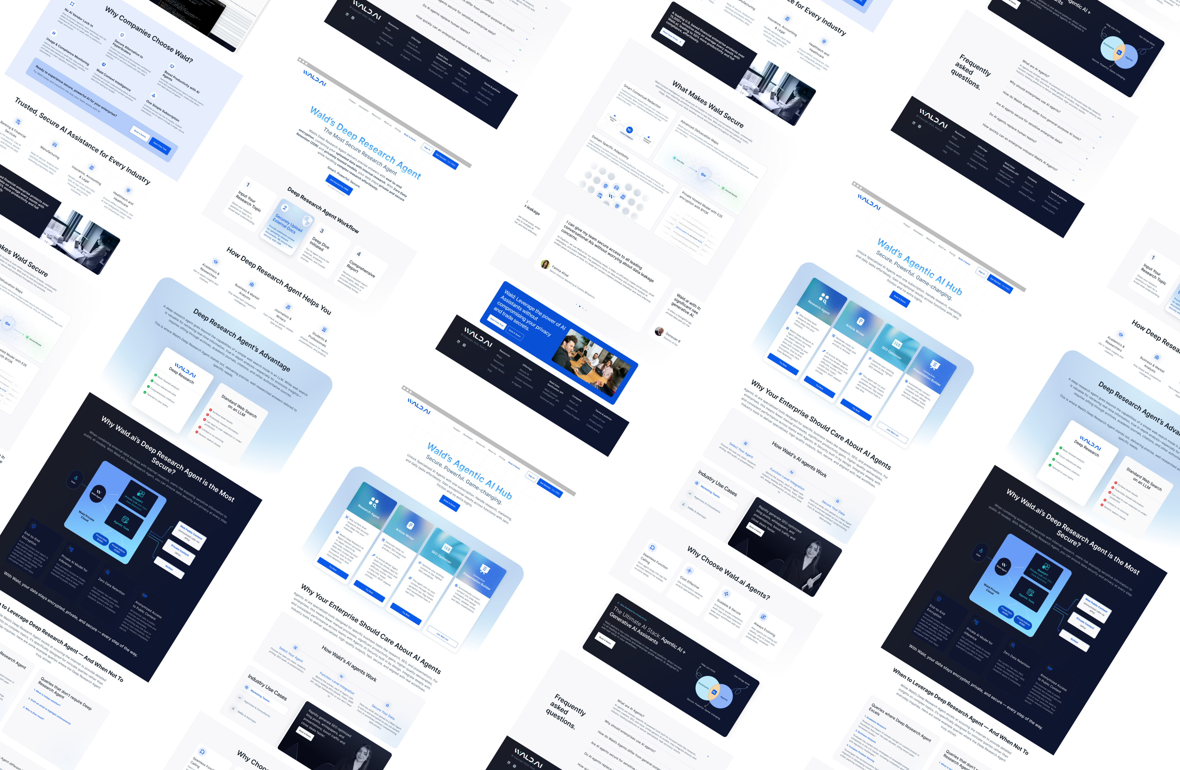 Wald.ai product design